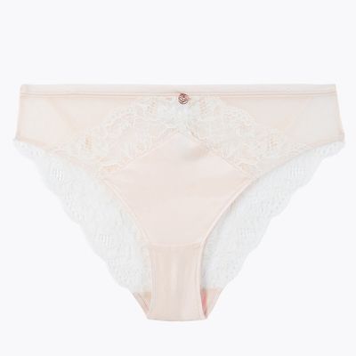 Silk & Lace High Leg Knickers from Rosie For M&S