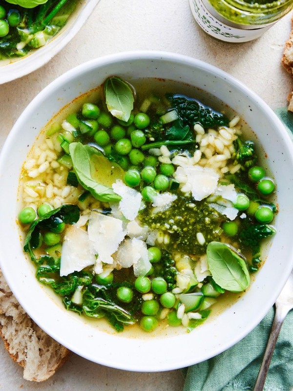 Green Minestrone Soup