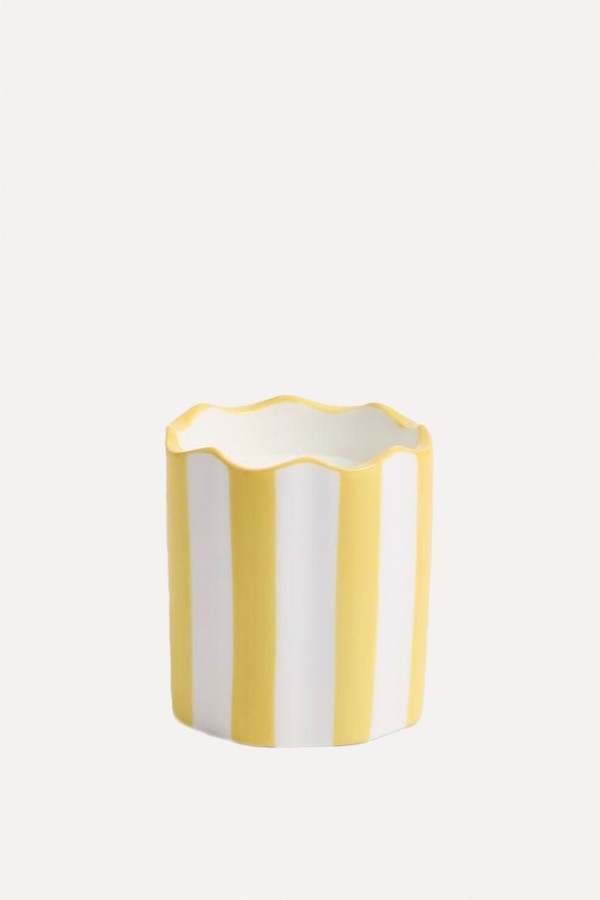Yuzu & Pomegranate Striped Scented Candle from Marks & Spencer