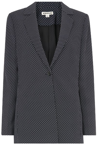 Mini Spot Print Blazer from Whistles