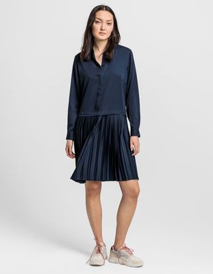 Plisse Shirt Dress, £165