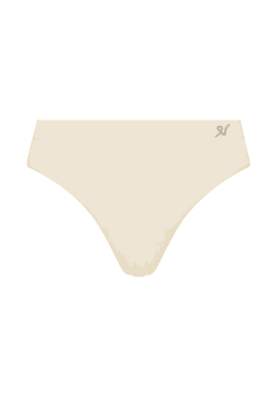 The TENCEL™ High Leg Brief White Sand