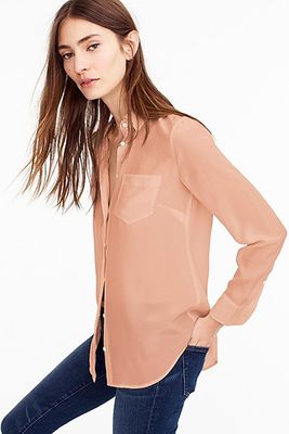 Petite Button Up Shirt from J.Crew