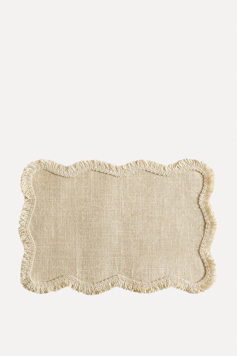 Wavy Jute Placemat from Zara
