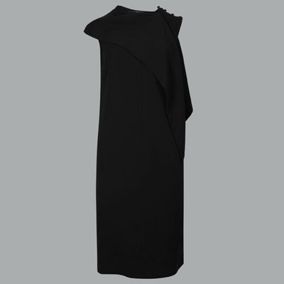 Shoulder Detail Shift Dress