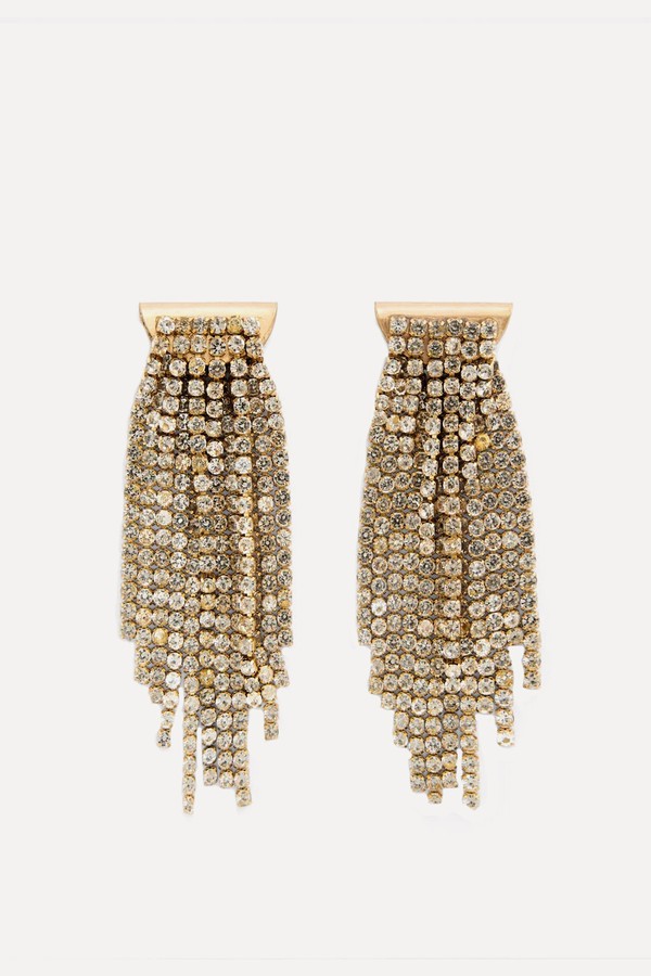 Jewel Fringe Earrings from Boden