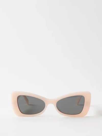 Cat-Eye Acetate Sunglasses from Celine Eyewear