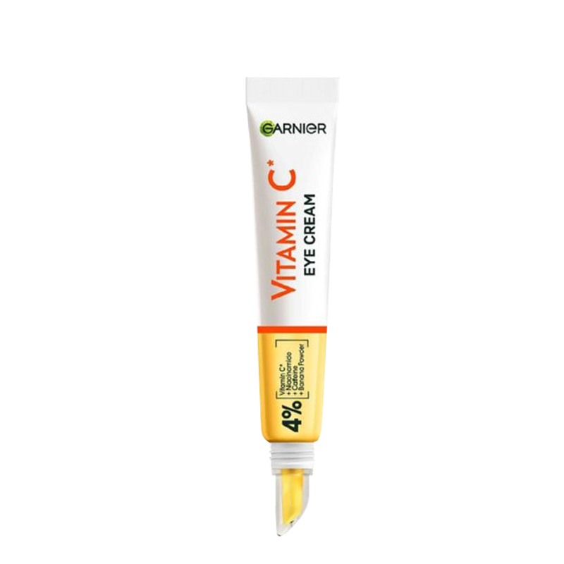 Brightening 4% Vitamin C, Niacinamide, Caffeine & Banana Powder Eye Cream from Garnier 