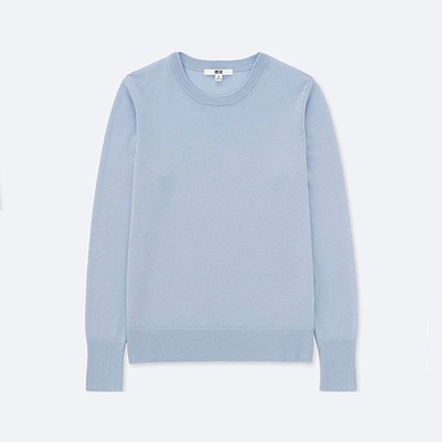 Extra Fine Merino Crew Neck Sweater from Uniqlo