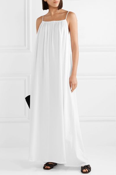 Dresia Oversized Tassel-Trimmed Maxi Dress from The Row