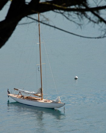 Pinuccia, Tresanton's classic yacht, built in 1938 to race for Italy