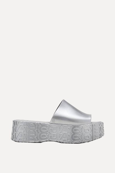 Logo Flatform Sandals  from Melissa x Marc Jacobs 