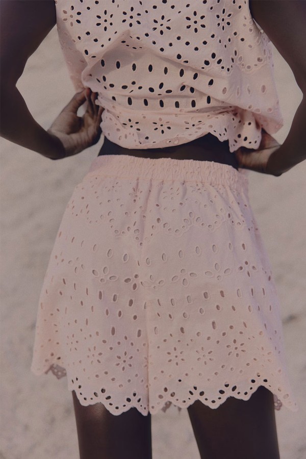 Broderie Anglaise Shorts