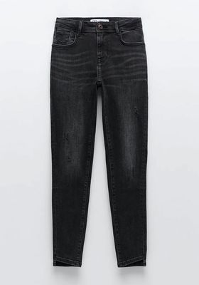Mid-Rise Skinny Jeans from Zara
