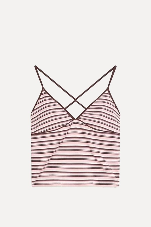 Strappy Halter Neck Top
