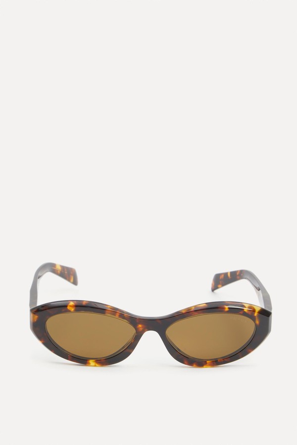 Oval Acetate Sunglasses from Prada