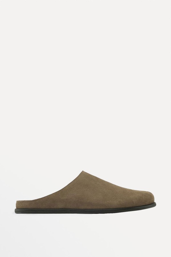 Split-Leather Clogs from Massimo Dutti