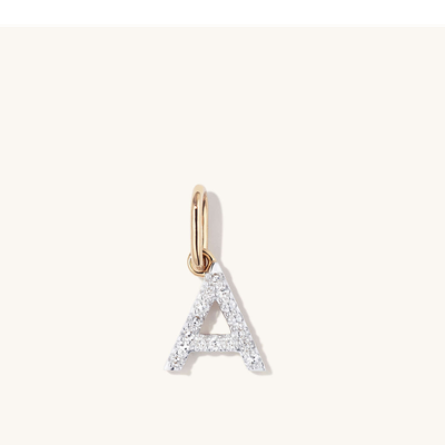 Diamond Letter Charm,  £200