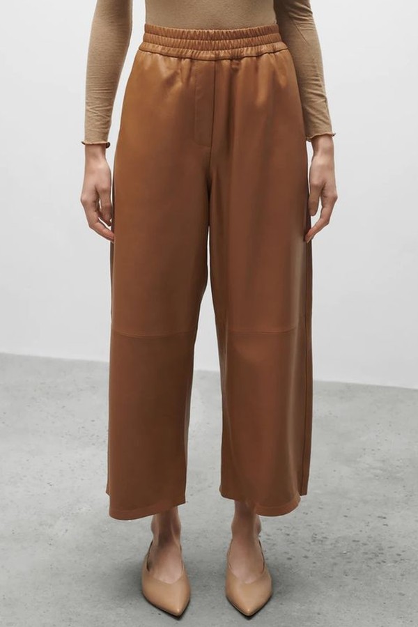 Elizabeth Leather Culotte