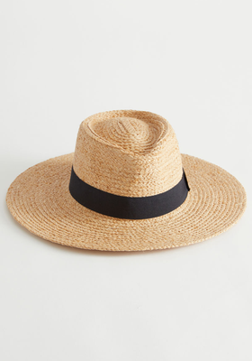 Ribbon Brim Straw Hat from & Other Stories