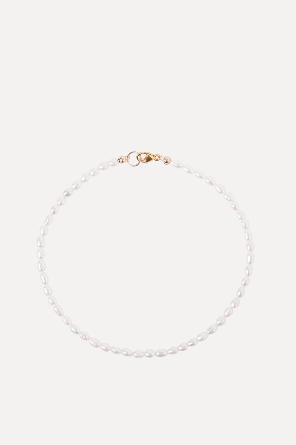 Rice Pearl Anklet from Blooming Dreamer