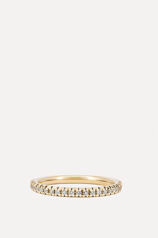 Today Diamond Eternity Ring 14k Polished Gold