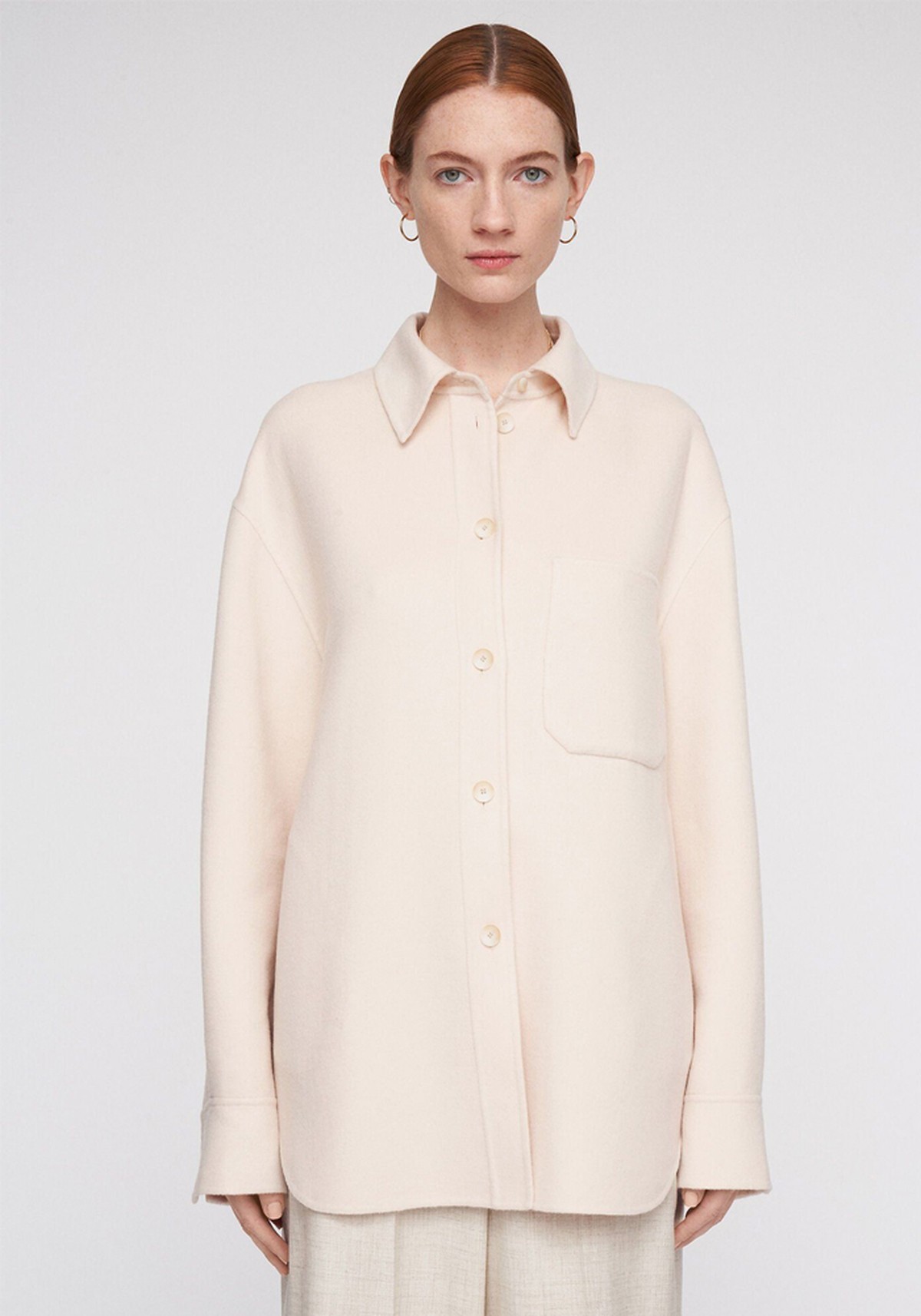 Light Double Face Jelia Overshirt