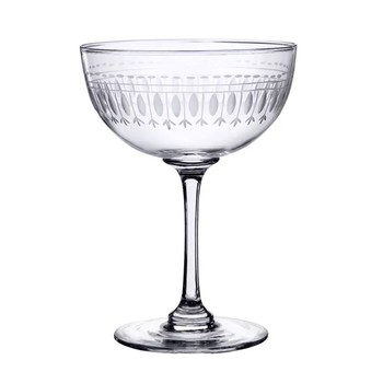 Oval Champagne Glasses