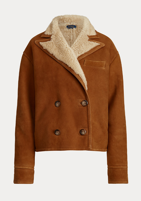 Double-Breasted Shearling Coat from Ralph Lauren