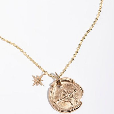 Compass Charm Necklace from Free People