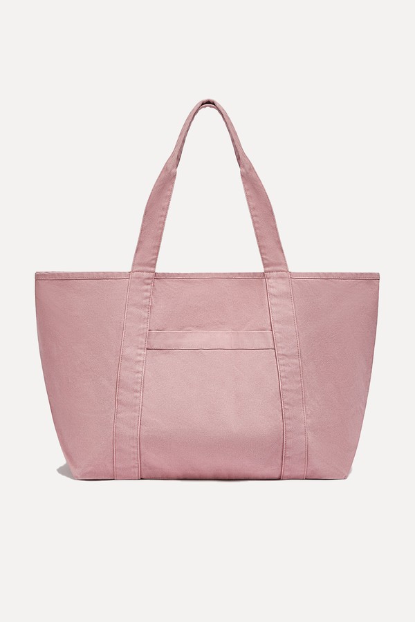 Canvas Maxi Shopper Bag from Pull & Bear