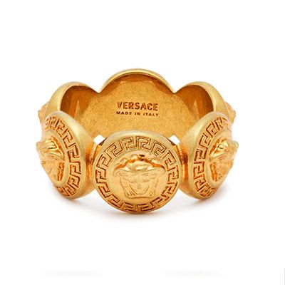 Medusa-Crest Ring from Versace