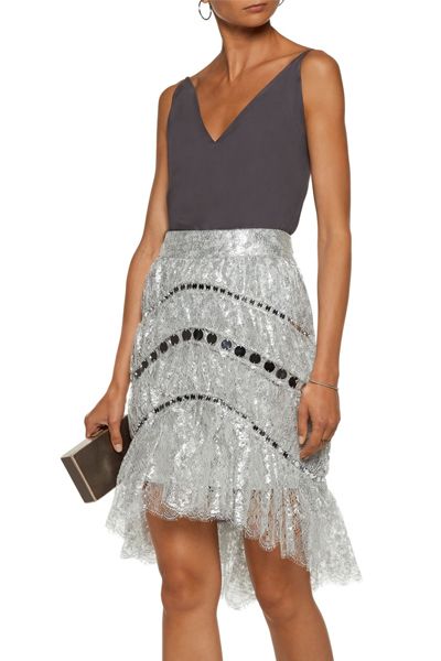 Adorn Sequin-Embellished Skirt from Zimmermann