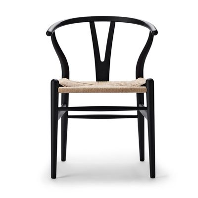 Wishbone Chair Black Ash