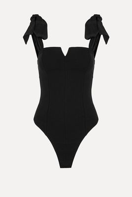 Lola Stretch-Crepe Bodysuit from Free People