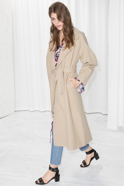 Waist Tie Trench Coat from & Other Stories