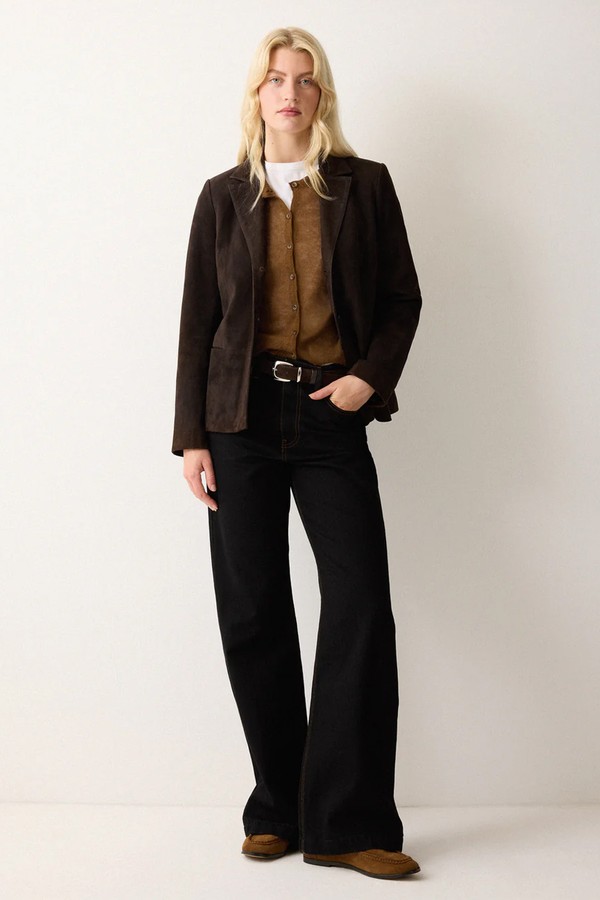 Austen Suede Blazer from Jigsaw