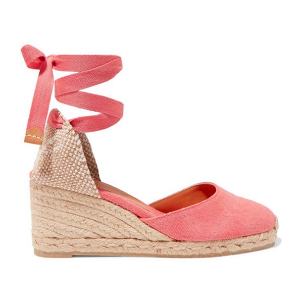 Carina 60 Canvas Wedge Espadrilles from Castañer 