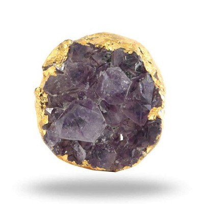 Amethyst Stone Decorative Furniture Door Knob from Trinca Ferro