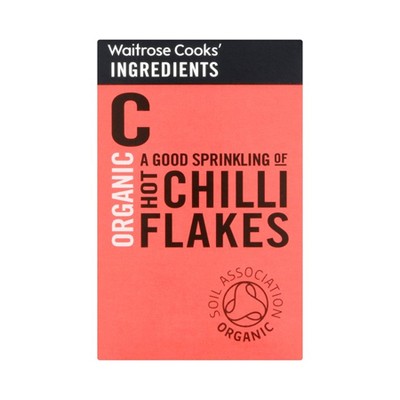 Organic Hot Chilli Flakes from Waitrose