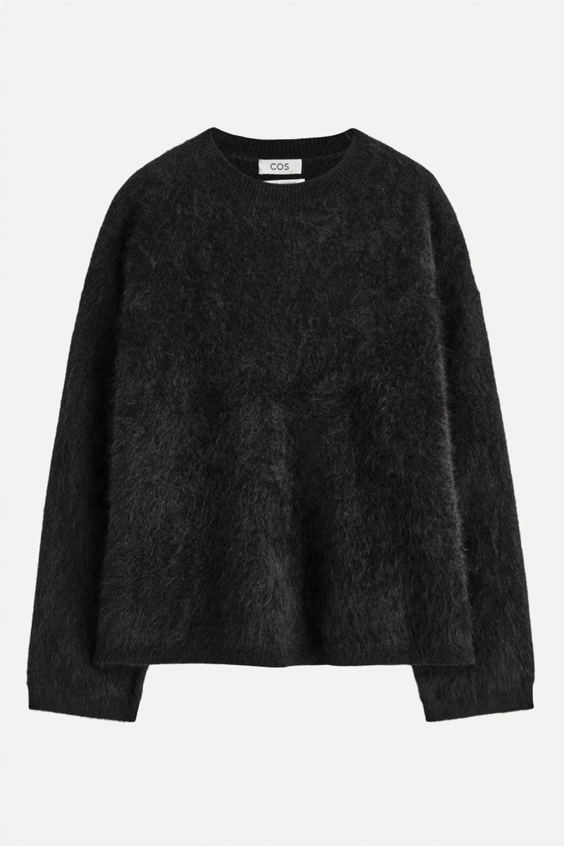 Brushed-Cashmere Crew-Neck Jumper from COS