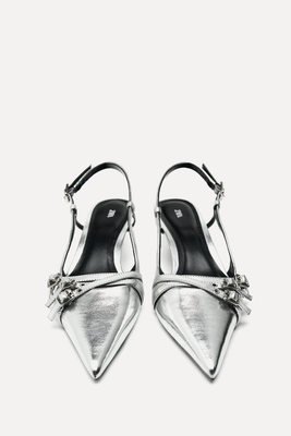 Slingback Shoes With Straps from Zara