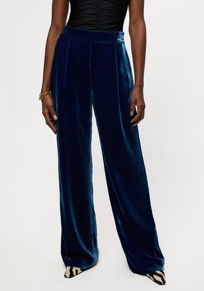 Relaxed Velvet Trouser from Jigsaw