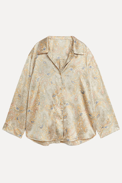 Relaxed Silk Shirt from ARKET