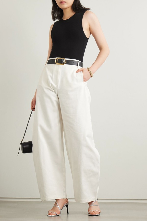 Meki Cocoon High-Rise Barrel-Leg Jeans from ESSE STUDIOS