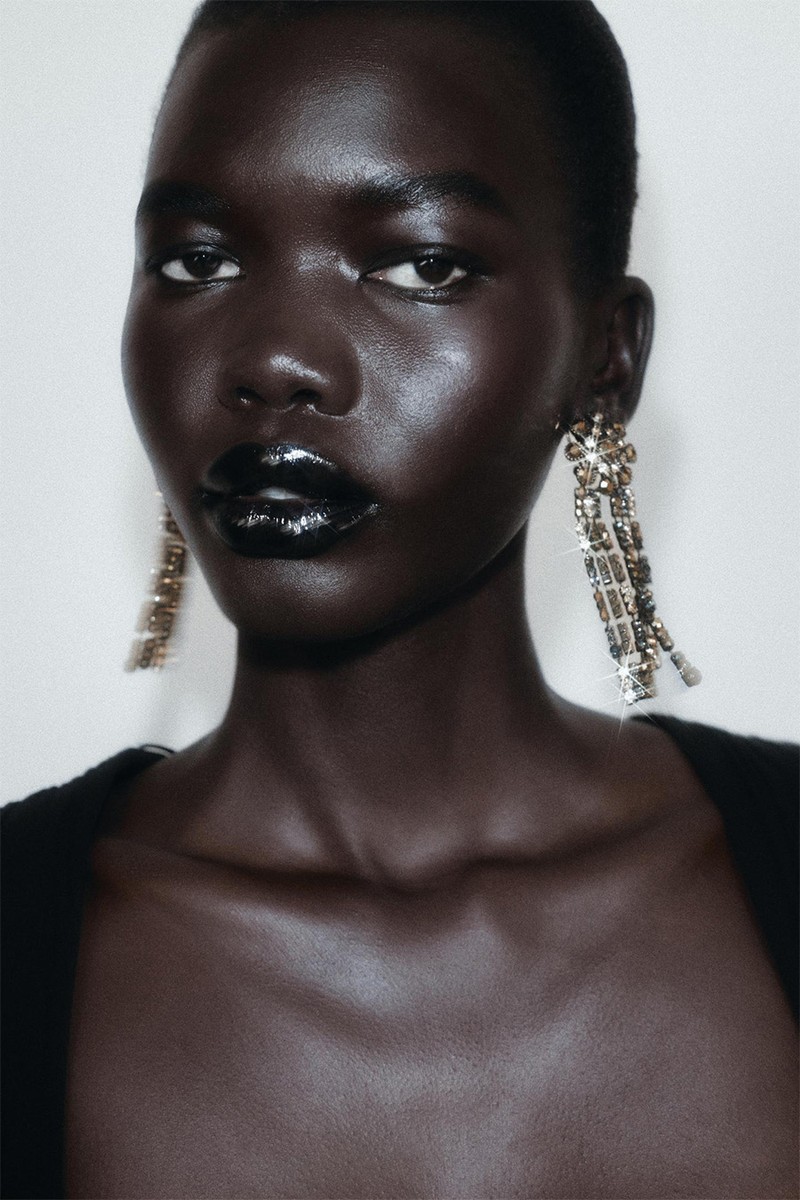 Long Shiny Earrings