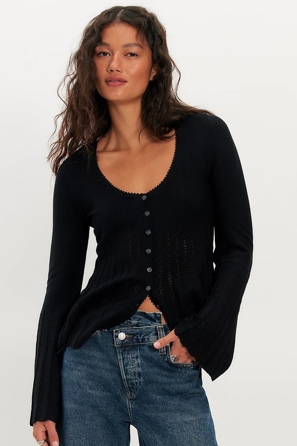 Breaking Point Babydoll Cardi