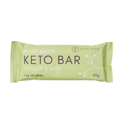 Cocoa & Mint Keto Bars from KetoHana