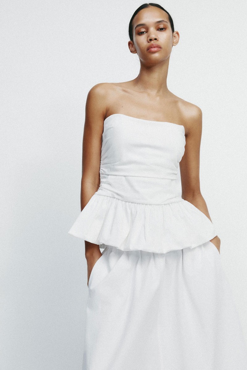 Full Poplin Top from Zara