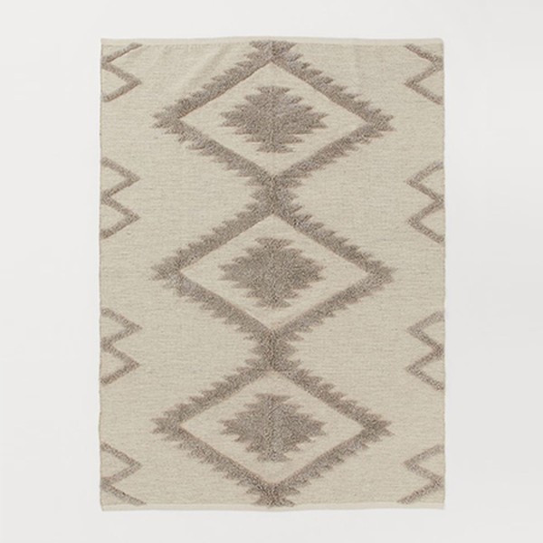 Jacquard-Weave Wool-Blend Rug from H&M